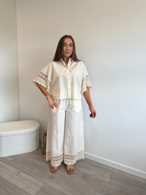 Komplet Boho Ecru