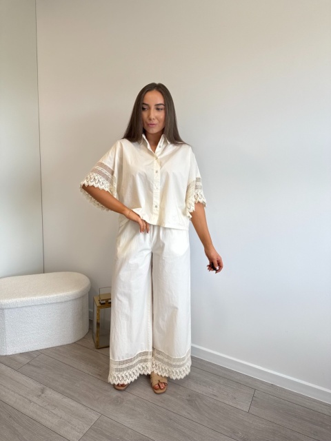 Komplet Boho Ecru