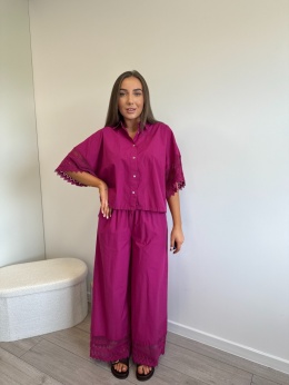 Komplet Boho Fuksja