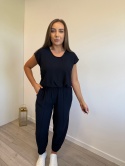 Komplet Grace Granatowy