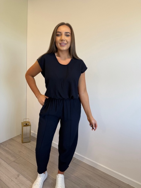 Komplet Grace Granatowy
