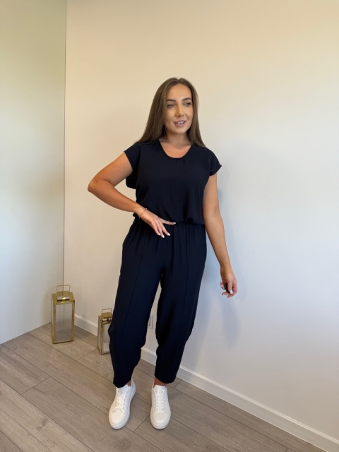 Komplet Grace Granatowy