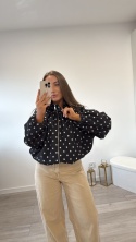 Kurtka Bella Dot Czarna