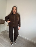 Spodnie Jeans w Panterkę
