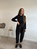 Spodnie balloon OLGA czarne