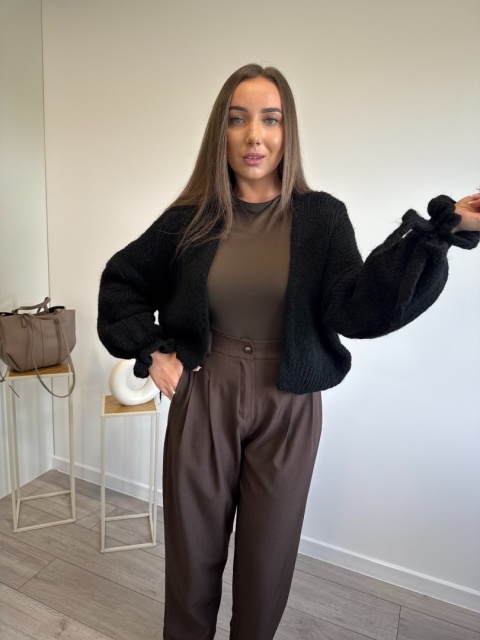 Sweter Kardigan WISEL Czarny
