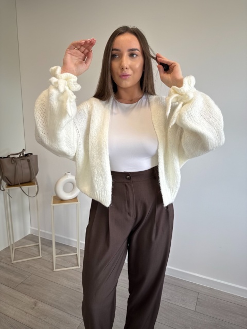 Sweter Kardigan WISEL Ecru