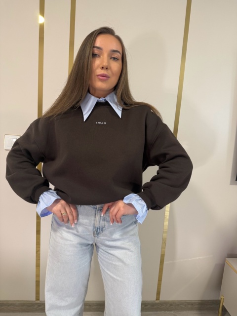 Bluza Colette Brązowa