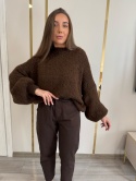 Sweter Cloudy Czekoladowy