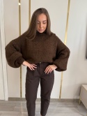 Sweter Cloudy Czekoladowy