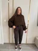 Sweter Cloudy Czekoladowy