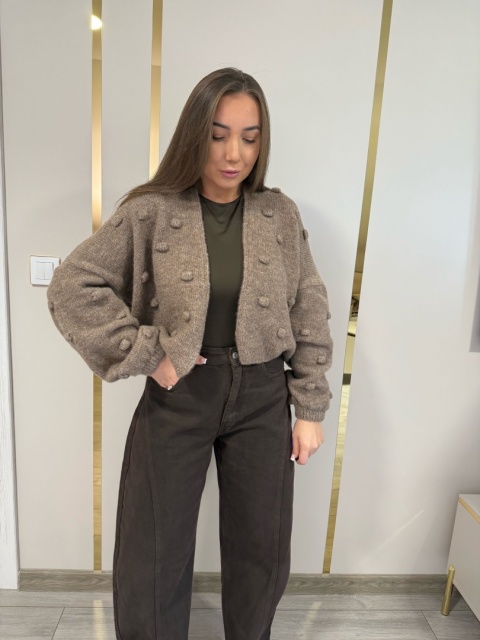 Sweter Kardigan Bubble