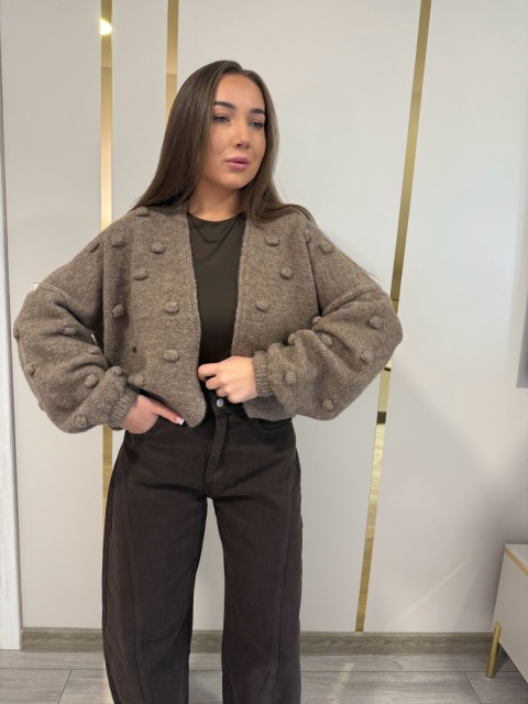 Sweter Kardigan Bubble