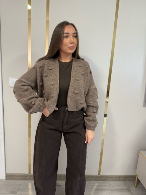 Sweter Kardigan Bubble