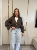 Sweter Kardigan Honey Brązowy