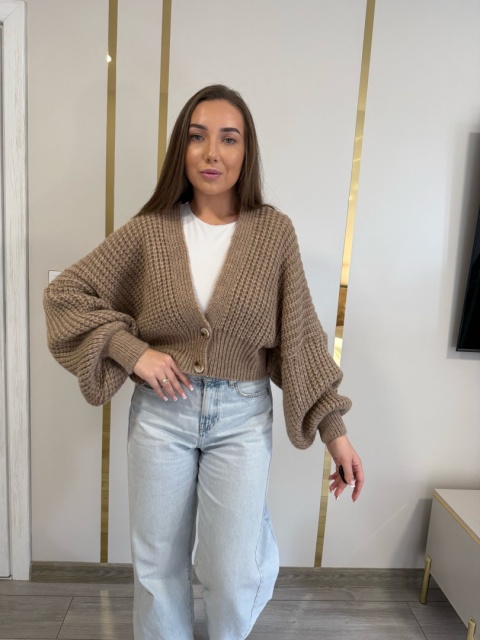 Sweter Kardigan Honey Carmel