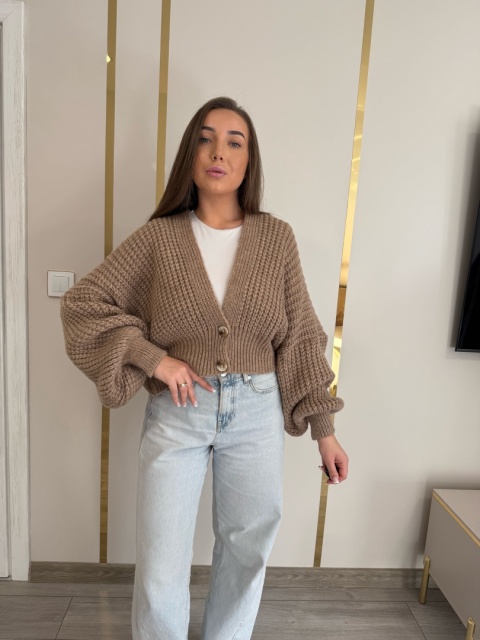 Sweter Kardigan Honey Carmel