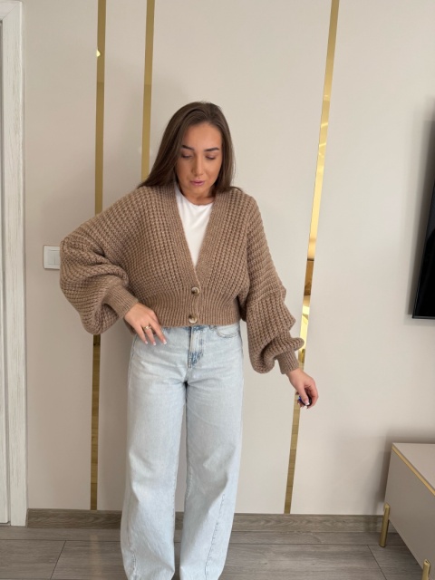 Sweter Kardigan Honey Carmel