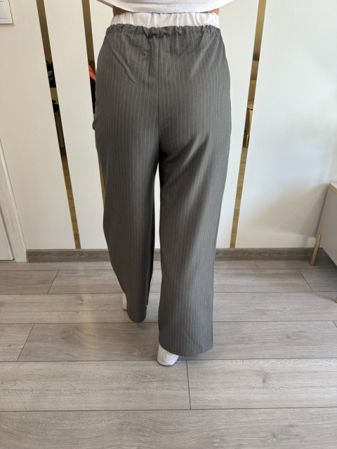 Spodnie w Paski Flared