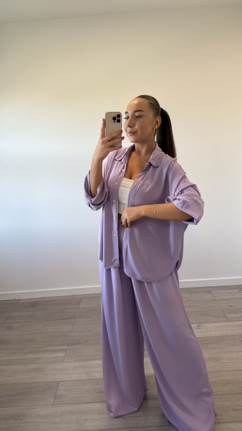 Komplet Madisson Liliowy