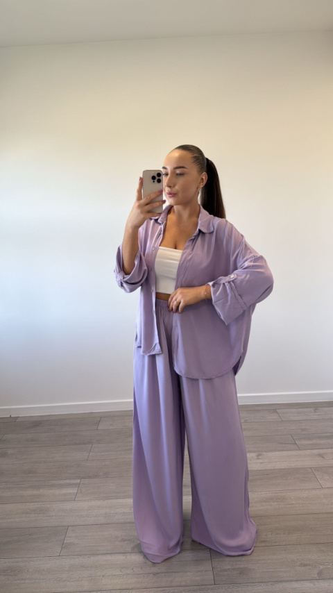 Komplet Madisson Liliowy