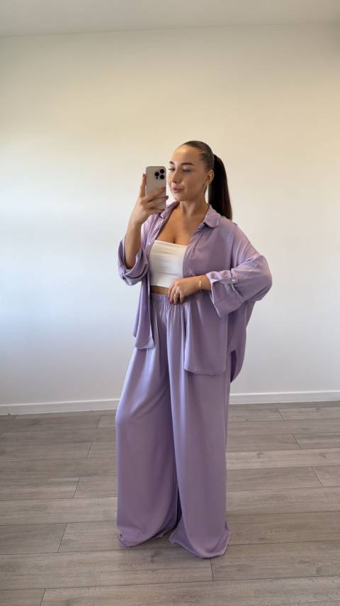 Komplet Madisson Liliowy