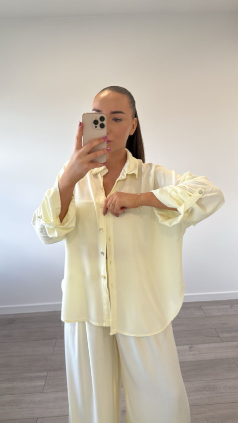 Komplet Madisson Masełkowy Żólty