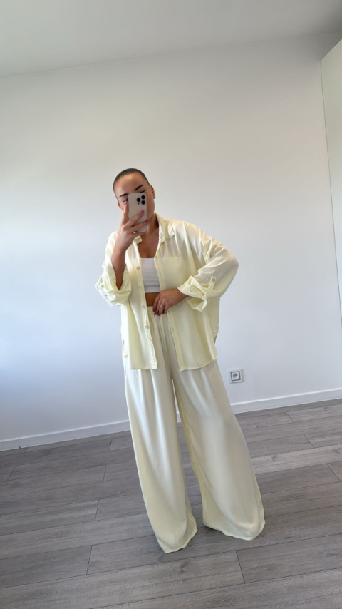 Komplet Madisson Masełkowy Żólty