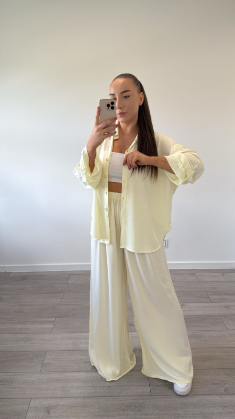 Komplet Madisson Masełkowy Żólty