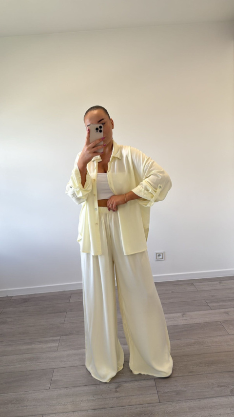 Komplet Madisson Masełkowy Żólty