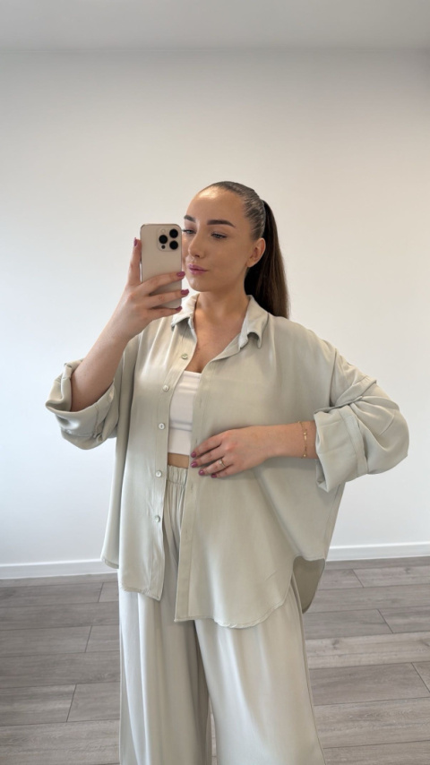 Komplet Madisson Szaro-Beżowy