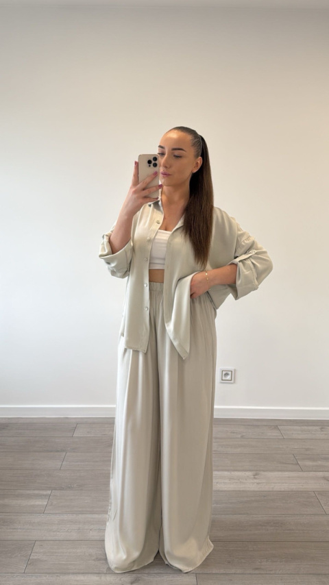 Komplet Madisson Szaro-Beżowy