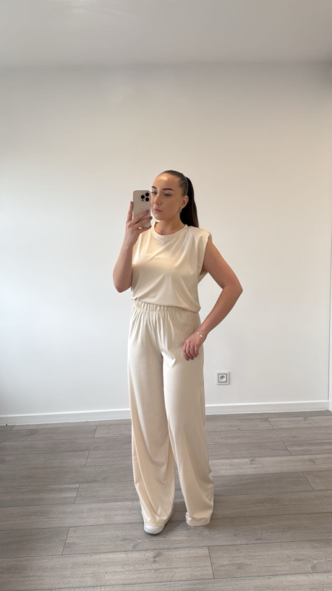 Komplet Soft Move Waniliowy