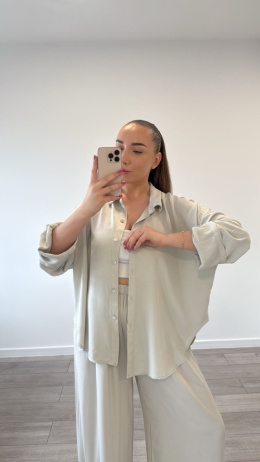 Koszula Madisson Szaro-Beżowa