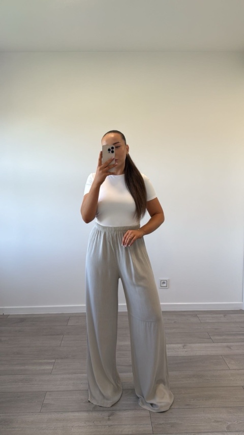 Spodnie Airy Beżowe