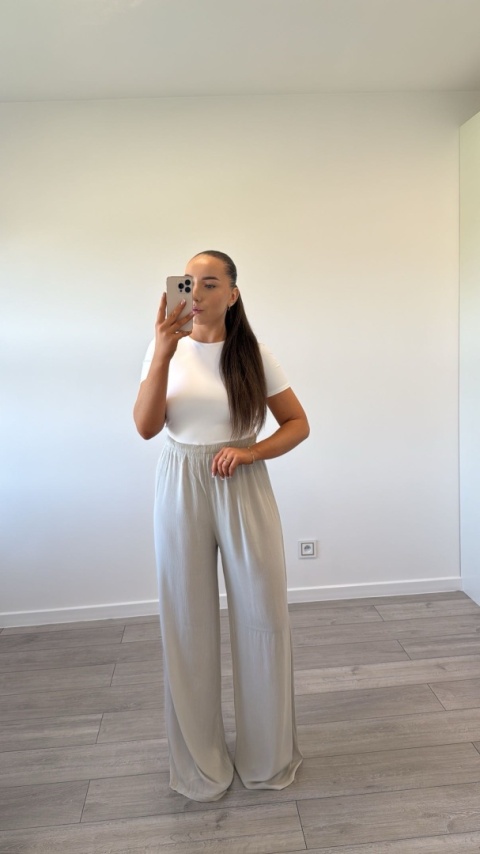 Spodnie Airy Beżowe