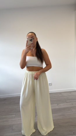 Spodnie Madisson Masełkowy Żółty