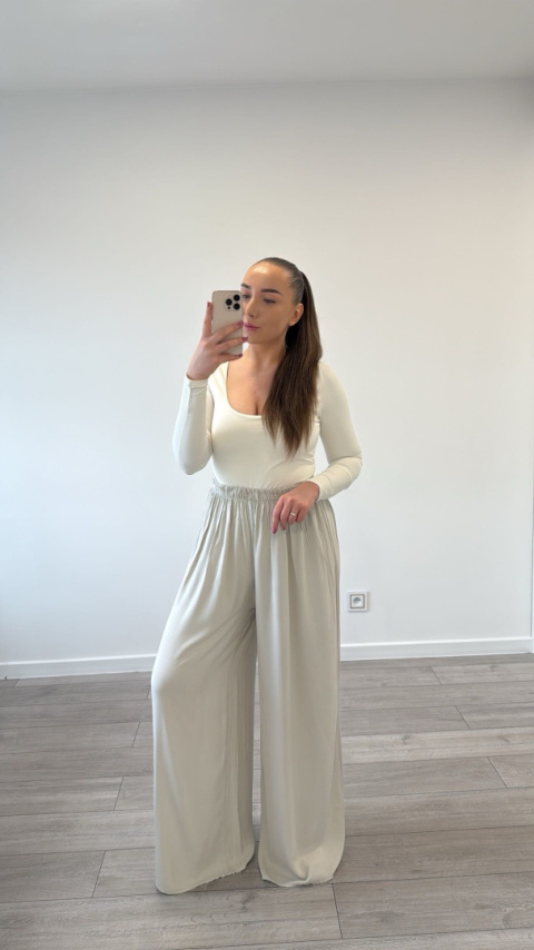 Spodnie Madisson Szaro-Beżowe