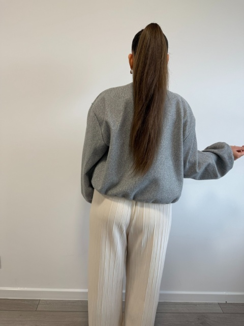 Bomberka Szara Satin