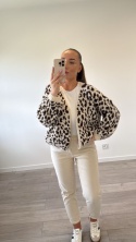 Kardigan Panterka Czekoladowy