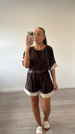 Komplet Call Czekoladowy