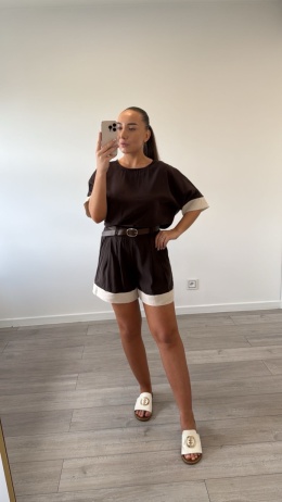 Komplet Call Czekoladowy