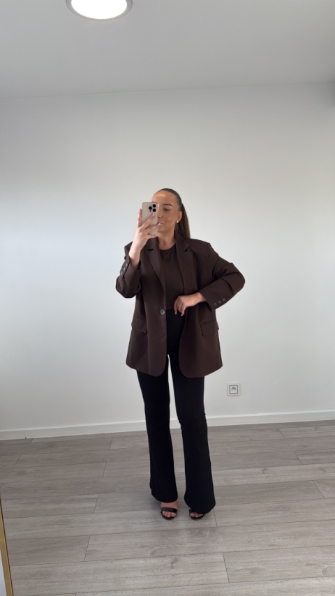 Legginsy z Rozcięciem po bokach Czarne