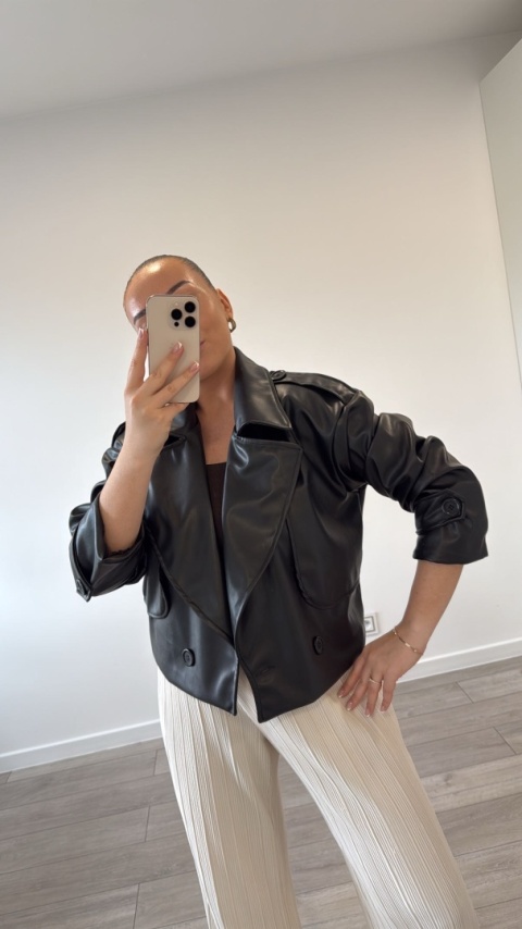 Ramoneska Czarna Chic