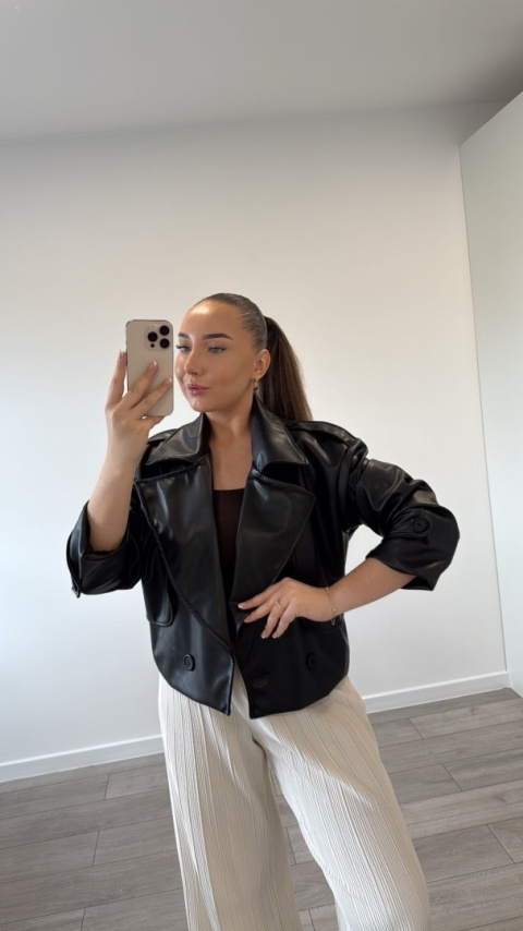 Ramoneska Czarna Chic