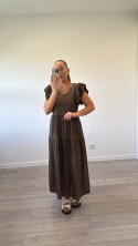 Sukienka Czekoladowa Hazel