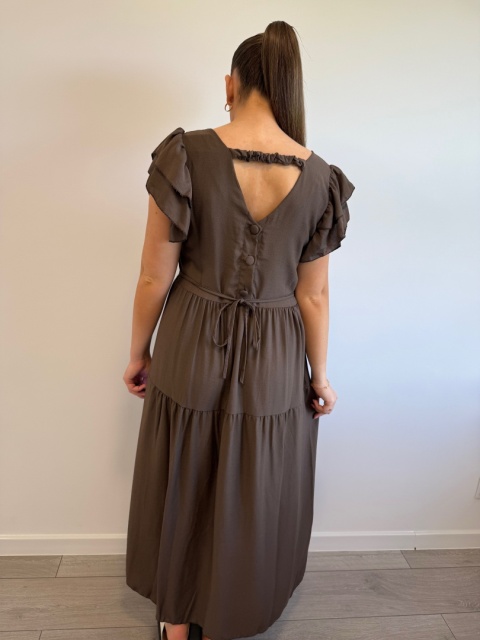 Sukienka Czekoladowa Hazel