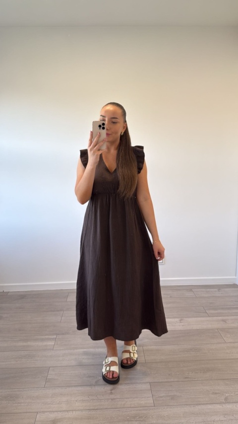 Sukienka Czekoladowa Verona