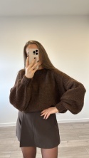 Sweter Cloudy Czekoladowy