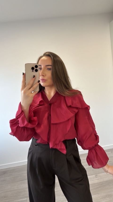 Koszula Bordowa Charm